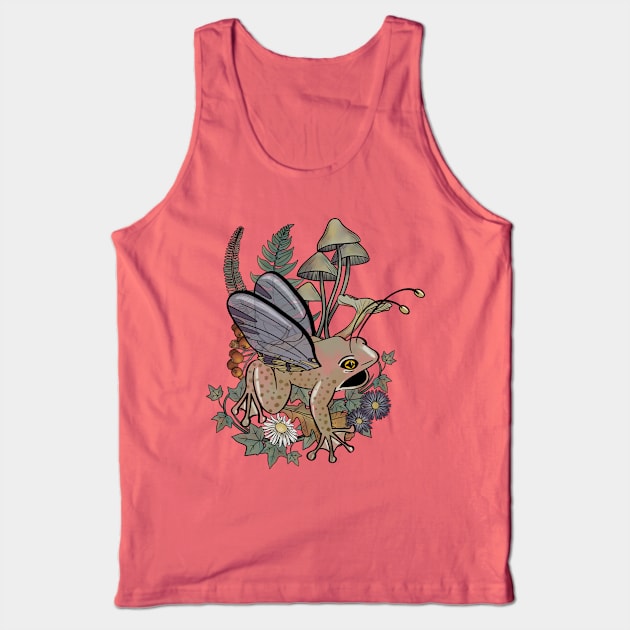 Goblincore Wicked Toad Tank Top by emanuelacarratoni